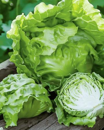 Jäävuorisalaatti Great Lakes 118 rapeat kerät -siemenet (Lactuca sativa) – yksivuotinen vihannes