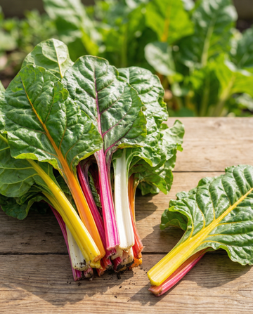 Moniväriset lehtimangoldin siemenet Bright Lights Rainbow (Beta vulgaris) – yksivuotiset vihannessiemenet SeedsChoice-kaupasta