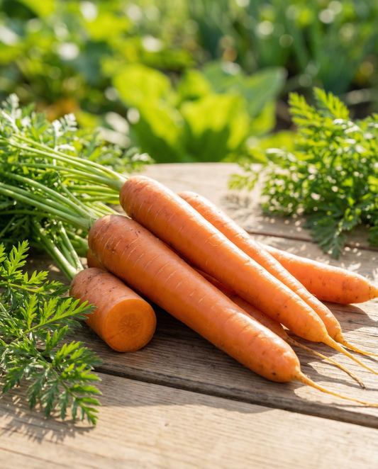 Winter Carrot Berlikum 2 10g (Daucus carota) – annual vegetable seeds from SeedsChoice