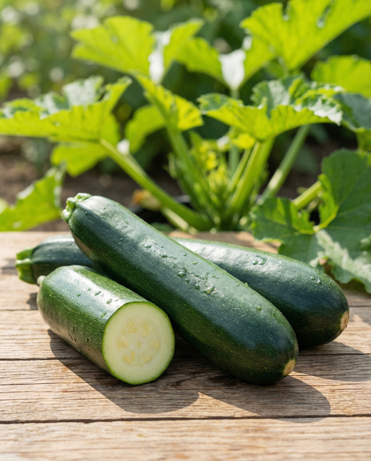 Zucchini Diamant F1 (Cucurbita pepo) – yksivuotiset siemenet SeedsChoicelta
