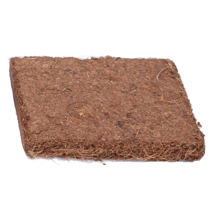 Kookoskuituinen kasvutabletti pakattu 1 litra 10x10 cm