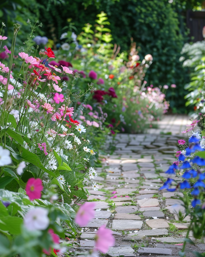 Wildflower Mix 250g 125 M2 Coverage siemenet (Linum usitatissimum) – yksivuotinen kukka