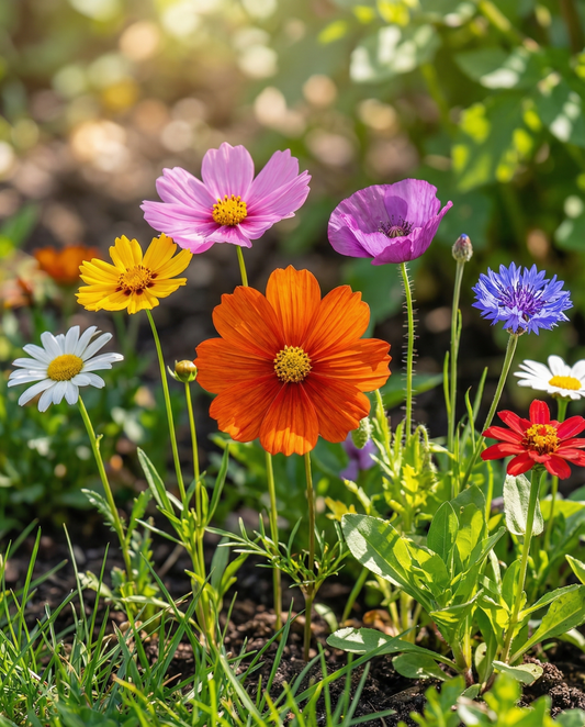 Field Bouquet Mixture Mix 250g Pack – yksivuotiset kukkasiemenet SeedsChoicelta