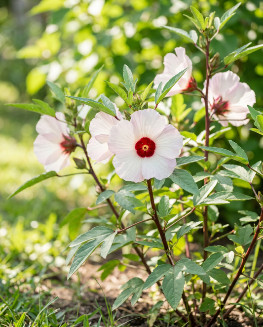 Roselle (Hibiscus sabdariffa) – annual flower seeds from SeedsChoice