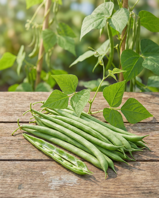 Climbing Bean Raadsheer 100g (Phaseolus vulgaris) – yksivuotiset köynnöskasvien siemenet SeedsChoicelta