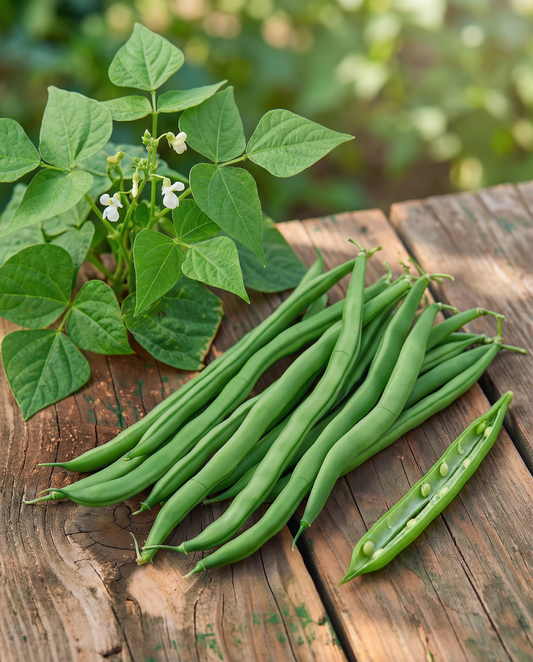 Pensaspapu Dawson 50g (Phaseolus vulgaris) – yksivuotiset vihannessiemenet SeedsChoice-verkkokaupasta
