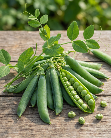 Herneet Vidor 100g (Pisum sativum) – yksivuotiset vihannessiemenet SeedsChoice-verkkokaupasta