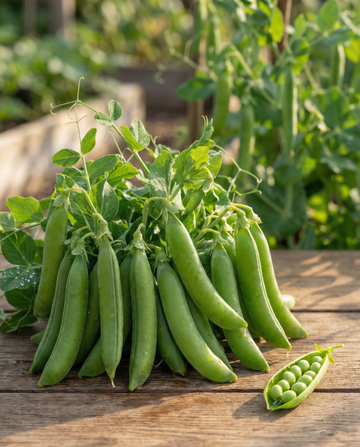 Herneet Kermesse (Pisum sativum) – yksivuotiset vihannessiemenet SeedsChoicelta