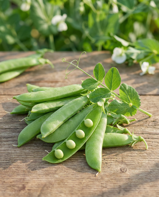 Sokeriherne De Grace 100 g (Pisum sativum) – yksivuotiset vihannessiemenet SeedsChoicelta