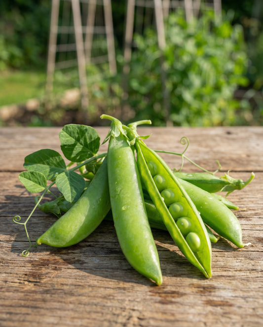 Sokeriherneensiemenet Heraut (Pisum sativum) – yksivuotinen vihannes SeedsChoicelta