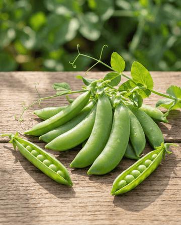 Sokeripalkohernen Delikett siemenet (Pisum sativum) – yksivuotiset vihannessiemenet SeedsChoicelta