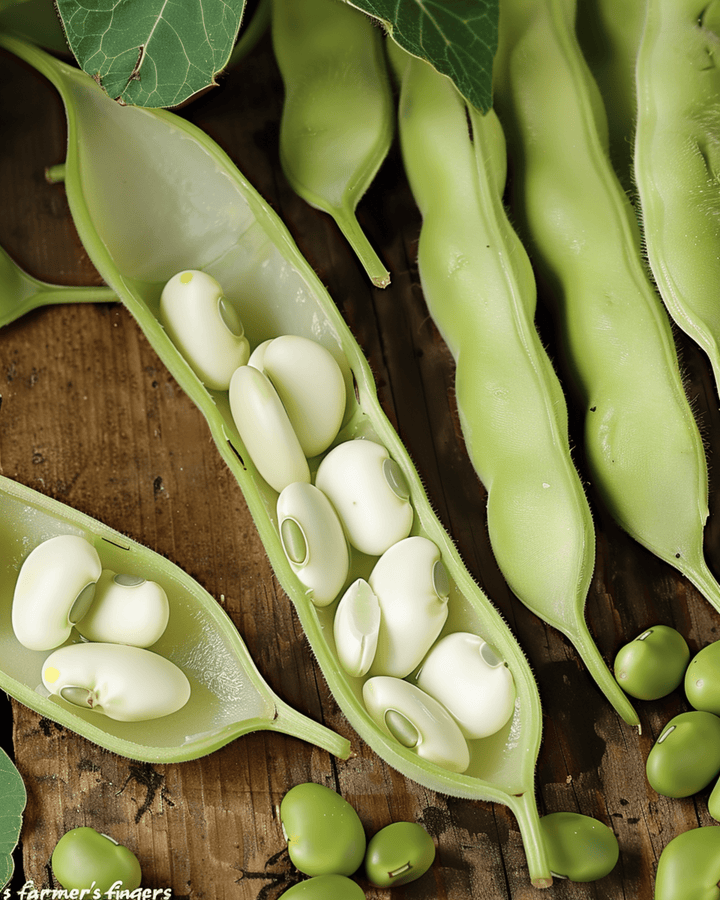 Broad Bean Leidse Hangers 250g seeds (Vicia faba) – annual vegetable