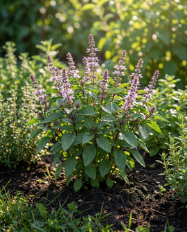 Ocimum basilicum kanelimausteen luomosiemenet – yksivuotinen yrtti