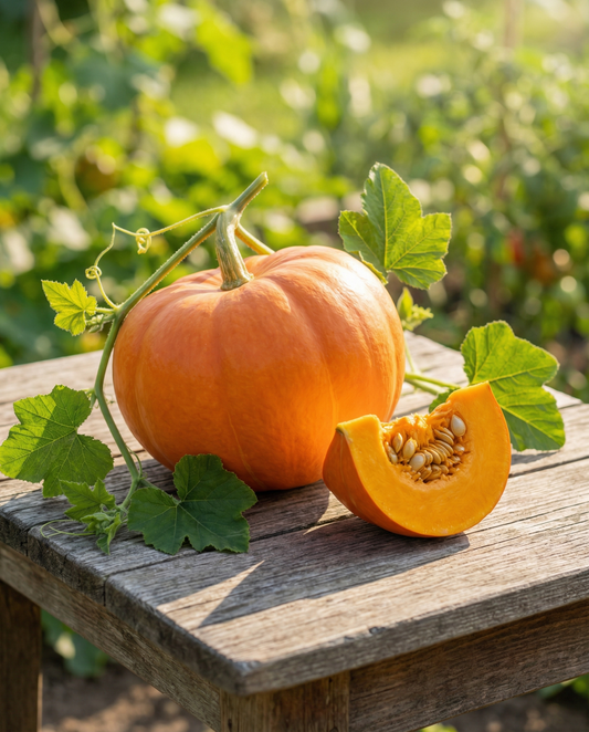 Kurpitsa Amoro F1 (Cucurbita maxima) – luomulaatuiset yksivuotiset vihannessiemenet SeedsChoicelta