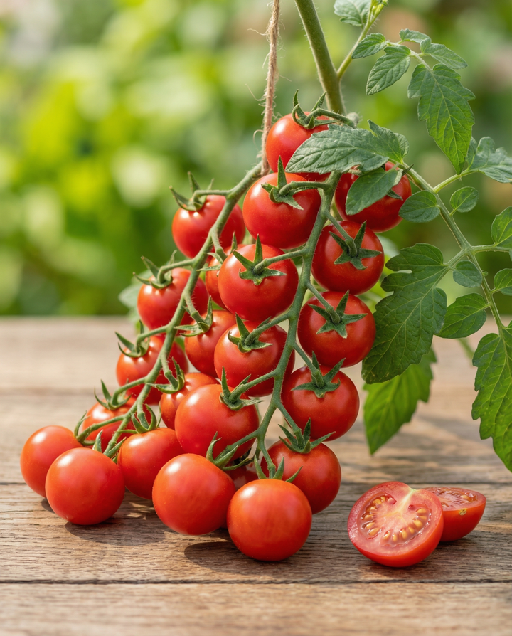 Cherry Tomato Gardener's Delight seeds (Solanum lycopersicum) – organic annual vegetable