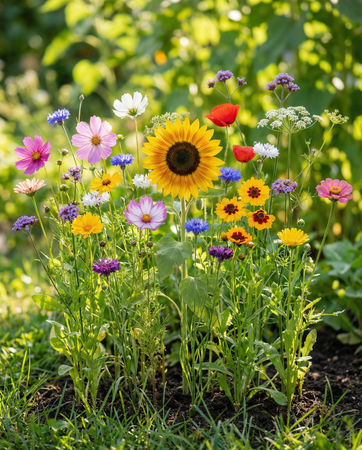 Cut Mixture Mix seeds – organic annual flower