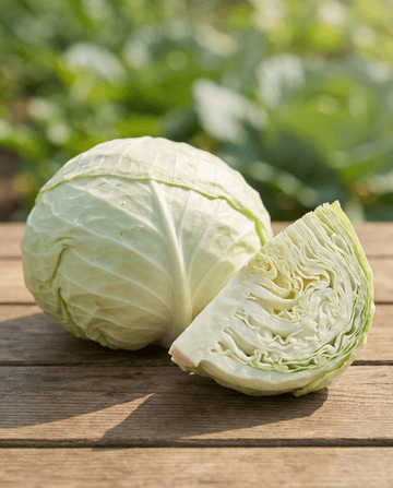 Litteä valkoinen kaali Spring Salute F1 (Brassica oleracea) – yksivuotiset vihannessiemenet SeedsChoicelta