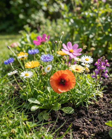 Friendly Mix 25 M2 Low Growing – yksivuotiset kukkasiemenet SeedsChoicelta