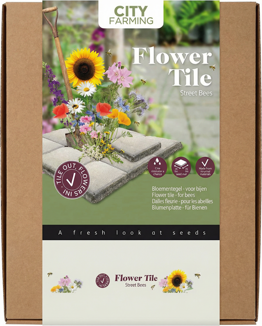 Tile For Bees Mix 30x30cm – yksivuotiset kukkasiemenet SeedsChoicelta