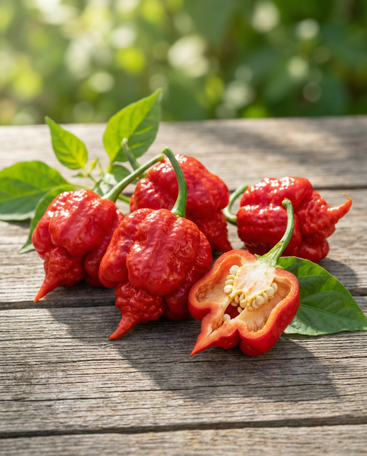 Carolina Reaper Pepper (Capsicum chinense) – vegetable seeds from SeedsChoice