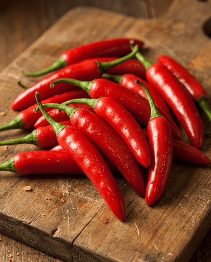 Serrano-paprikasiemenet (Capsicum annuum) – yksivuotinen vihannes