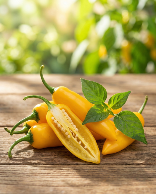 Madame Jeanette -paprika (Capsicum chinense) – yksivuotiset vihannessiemenet SeedsChoice-verkkokaupasta
