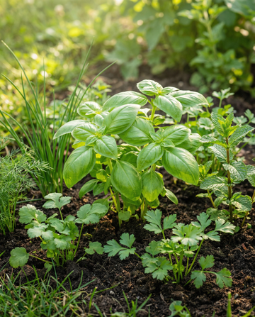 Culinary Collection Basil Chives Dill Coriander Parsley Mint – yrttikasvien siemenet, SeedsChoice