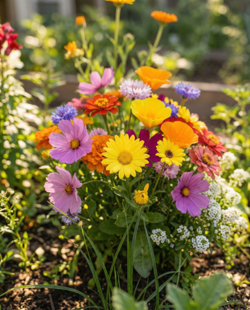 Summer Mix 15 m² ripottelupakkaus – yksivuotiset kukkien siemenet SeedsChoice-verkkokaupasta
