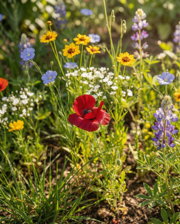 Native Mix 15 m² kattavuuden siemenet – yksivuotiset kukat