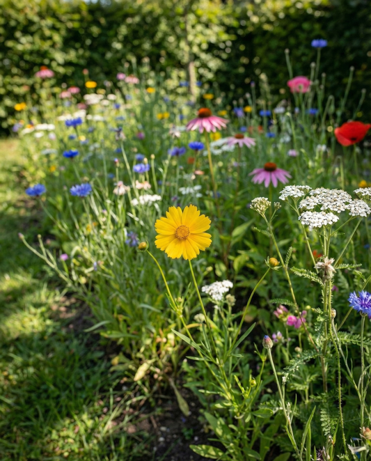 Native Wildflower Mix Meadow Blend – yksivuotisten kukkien siemenet | SeedsChoice