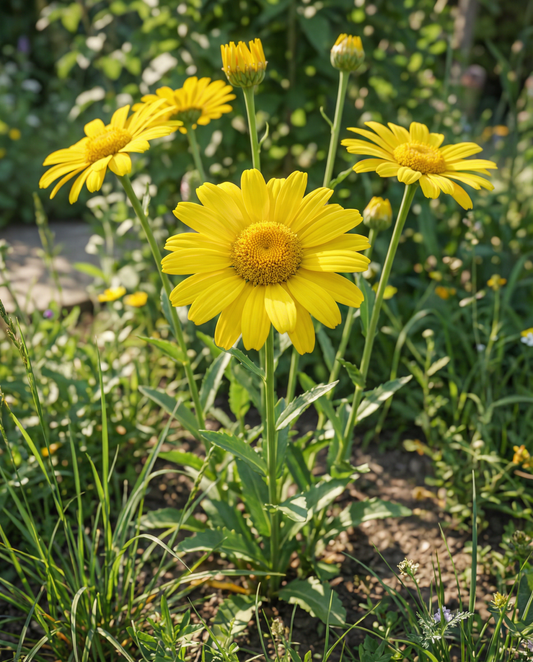 Saunakukka (Chrysanthemum segetum) – yksivuotiset kukkasiemenet SeedsChoicelta