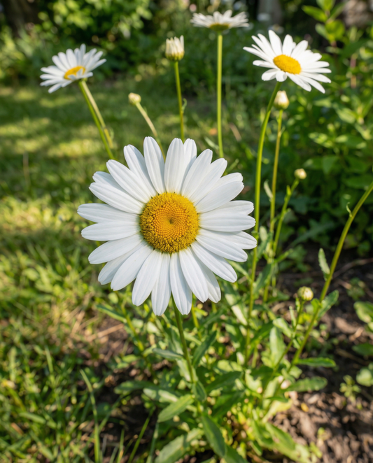Ox Eye Daisy Mix (Leucanthemum vulgare) – perennial flower seeds from SeedsChoice