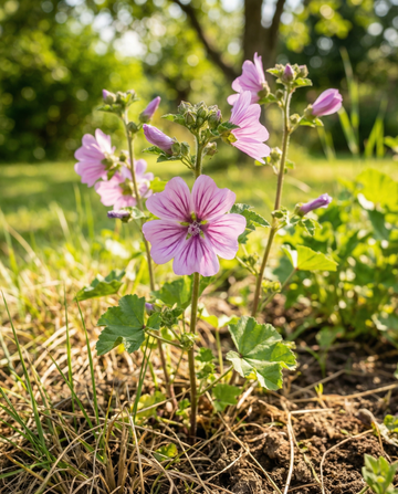 Malvasekoituksen siemenet (Malva sylvestris) – kaksivuotinen kukka