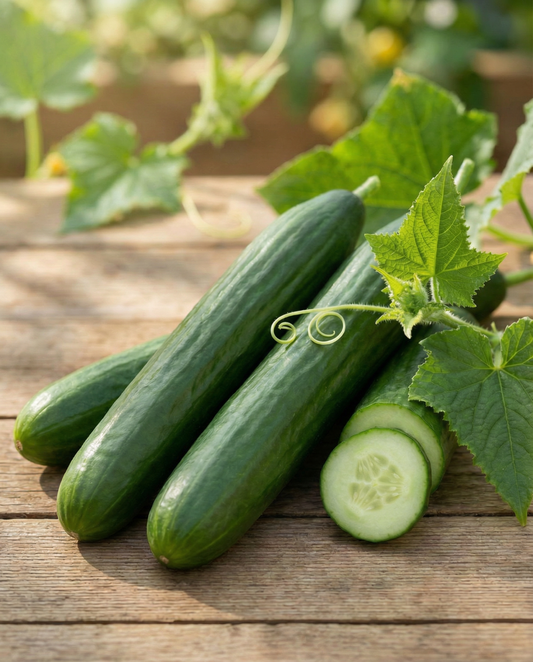 Kurkku Improved Telegraph (Cucumis sativus) – yksivuotiset vihanneksen siemenet, SeedsChoice