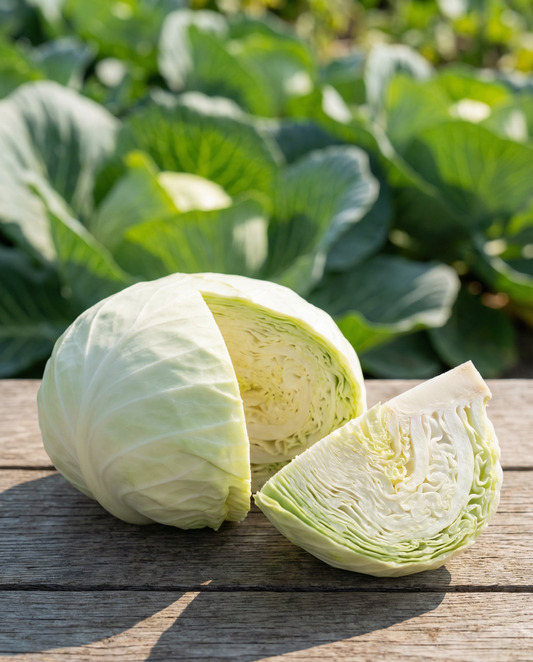 Litteä valkokaali Spring Salute F1 Hybrid (Brassica oleracea) – yksivuotiset vihannessiemenet SeedsChoicelta
