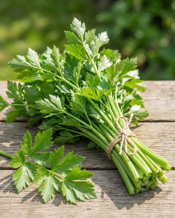 Leikkosellerinsiemenet Gewone Snij Leaf (Apium graveolens) – yksivuotinen vihannes
