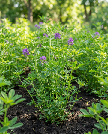 Lucerne Clover viherlannoite 200 g:n siemenet (Medicago sativa) – yksivuotinen viherlannoite